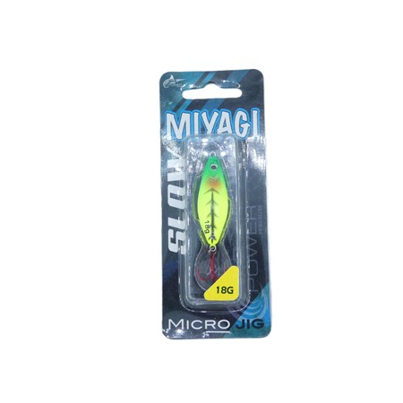 Cuiller A Jigger Powerline Jig Power Miyagi Slow - 18G - Fire Tiger