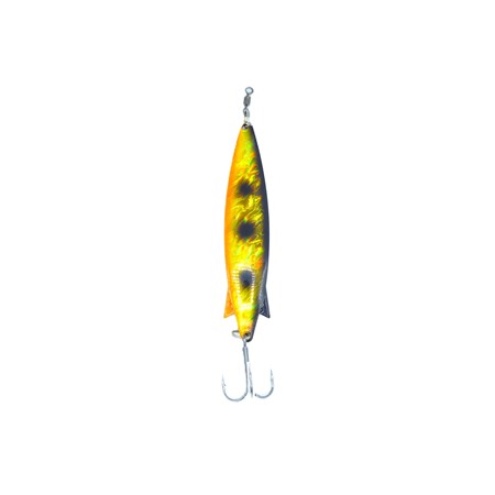 Cuiller Ondulante Abu Garcia Toby Spoon - 60G - Lf Orange Copper Holo