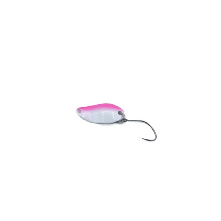 Cuiller Ondulante Gunki Slide - 2.8G - Full White-Pink Side