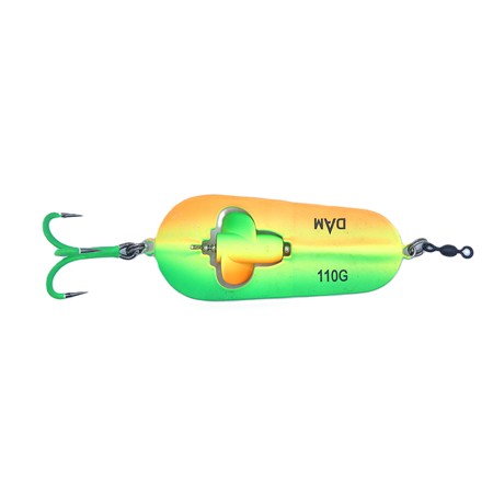 Cuiller Ondulante Madcat A-Static Rattlin’ Spoons - 110G - Glow In The Dark