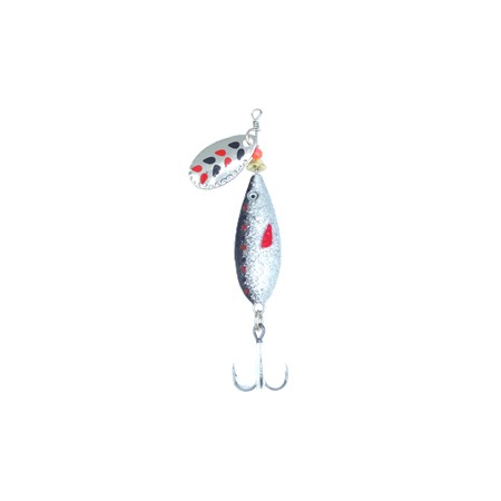 Cuiller Tournante Abu Garcia Droppen Maxi Spinners - 9G - Black Back Minnow