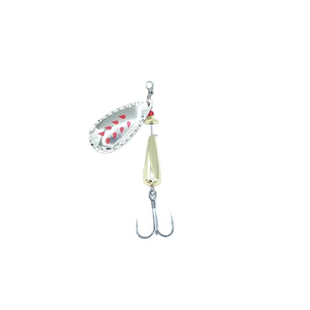 Cuiller Tournante Abu Garcia Droppen Spinners - 12G - Silver Red Marks
