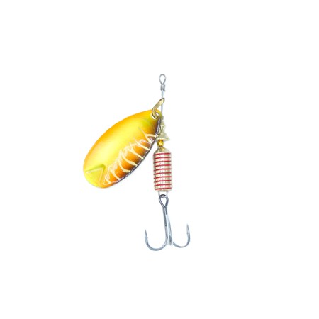 Cuiller Tournante Abu Garcia Fast Attack Spinners - 10G - Red Hot Tiger