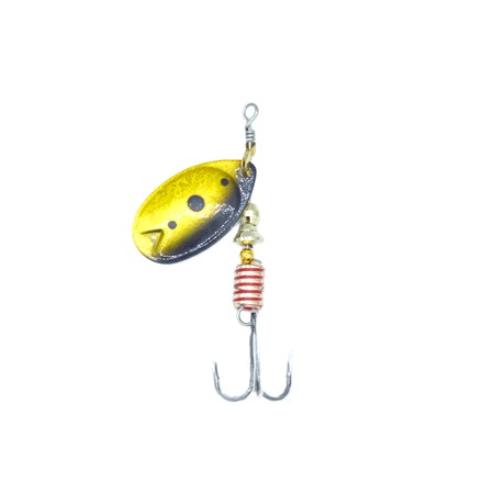 Cuiller Tournante Abu Garcia Fast Attack Spinners - 4.5G - Orange Copper Holo