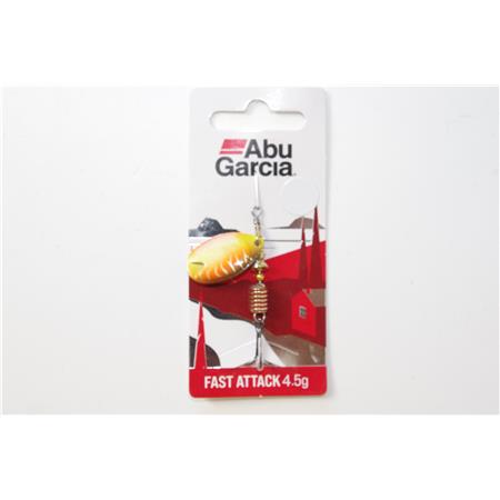 Cuiller Tournante Abu Garcia Fast Attack Spinners - 4.5G - Red Hot Tiger