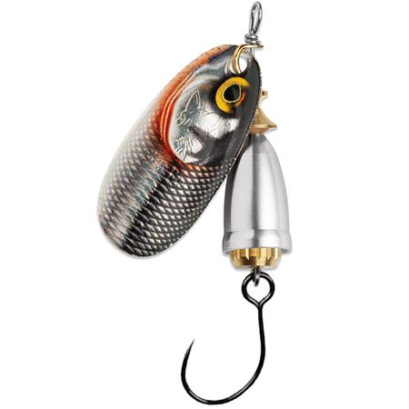 Cuiller Tournante Blue Fox Vibrax Gilded Single Barbless Hook N°1 - 4G