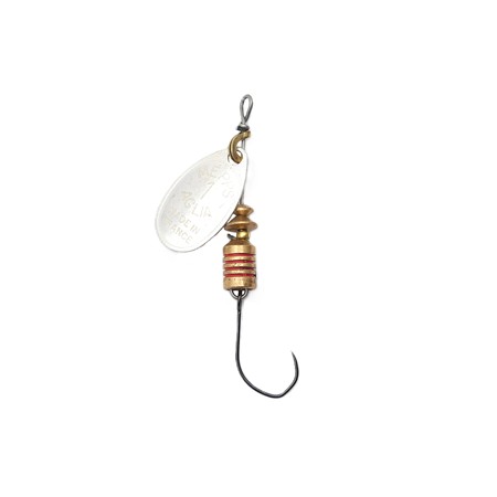 Cuiller Tournante Mepps Aglia Argent Hameçon Simple - N°1