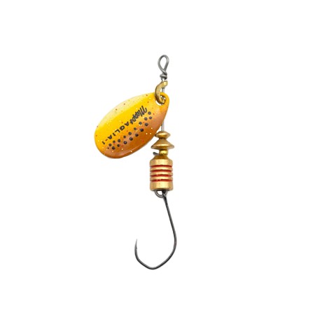 Cuiller Tournante Mepps Aglia Brown Trout Hameçon Simple - N°1