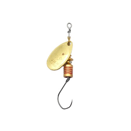 Cuiller Tournante Mepps Aglia Or Hameçon Simple - N°1