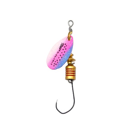 Cuiller Tournante Mepps Aglia Rainbow Trout Hameçon Simple - N°1