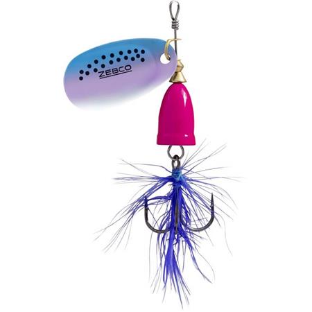 Cuiller Tournante Zebco Trophy Z-Vibe & Fly Rainbow
