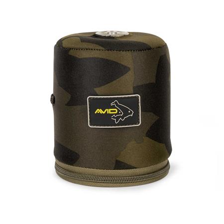 Custodia Di Protezione Avid Carp Camo Neoprene Gas Canister Holder