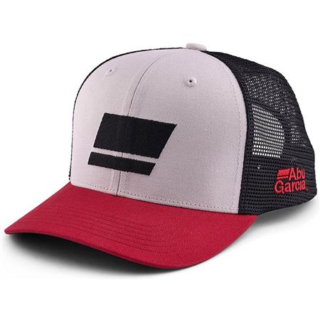 Czapka Abu Garcia Flag Trucker Grey Red Black