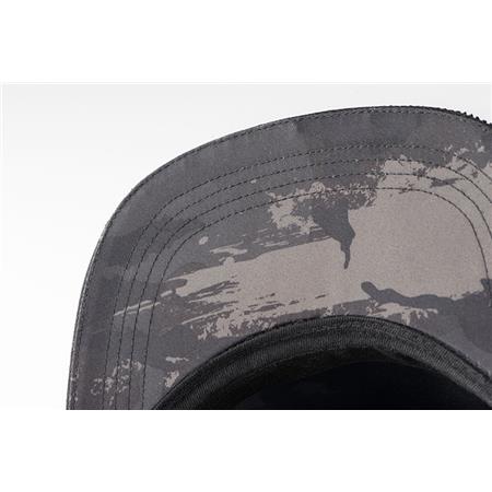 CZAPKA MĘSKA FOX RAGE GREY CORD FLAT PEAK CAP - CZARNY