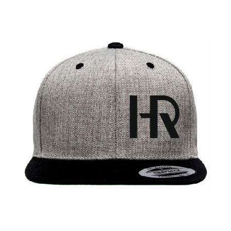 Czapka Męska Hearty Rise Hr Snapback - Szary/Czarny
