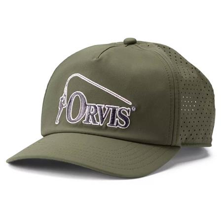 Czapka Męska Orvis Jackson Quick Dry Cap - Oliwkowy