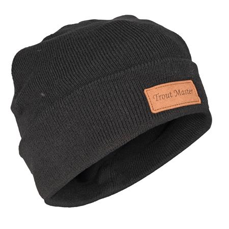 Czapka Męska Trout Master Winter Beanie - Czarny