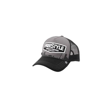 Czapka Z Daszkiem Freestyle Trucker Cap Gray - Szary