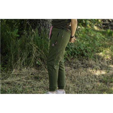 DAMEBUKSER NAVITAS WOMENS SHERPA JOGGER - KHAKI