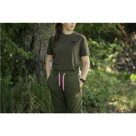 DAMEBUKSER NAVITAS WOMENS SHERPA JOGGER - KHAKI