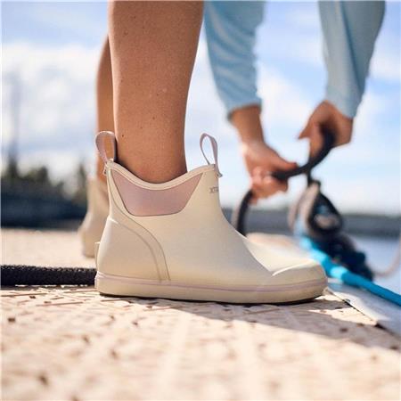 DAMEGUMMISTØVLER XTRATUF WMNS ANKLE DECK BOOT - ELFENBEN
