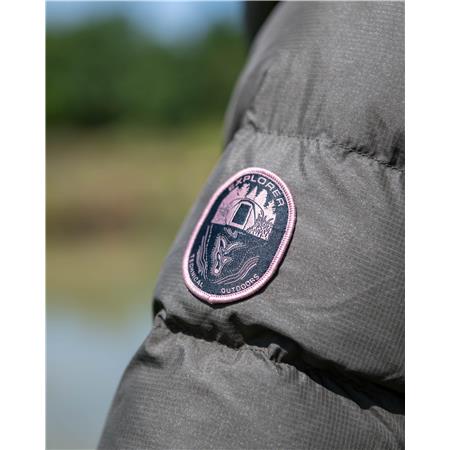 DAMEJAKKE FOX WOMENS EXPLORER HD QUILTED JACKET - KHAKI