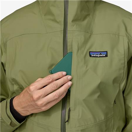 DAMEJAKKE PATAGONIA WOMEN'S BOULDER FORK RAIN JACKET - BUCKHORN GRØN