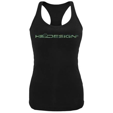 Damen-T-Shirt Kurzärmelig Hot Spot Design Hs Camo - Schwarz