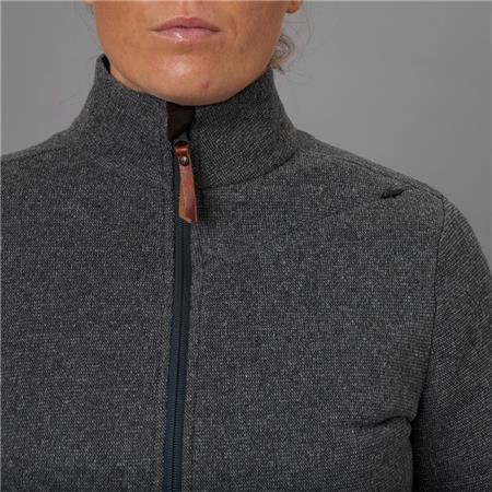 DAMENPULLOVER HARKILA METSO FULL ZIP