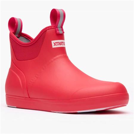 DAMENSTIEFEL XTRATUF WMNS ANKLE DECK BOOT - LEUCHTENDES ROSA