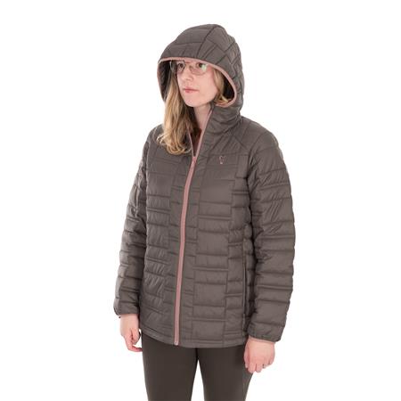 DAMESJAS FOX EXPLORER QUILTED JACKET - GROEN