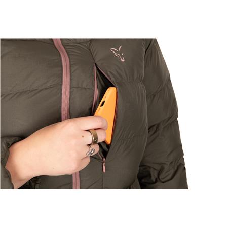 DAMESJAS FOX WOMENS EXPLORER HD QUILTED JACKET - KAKI