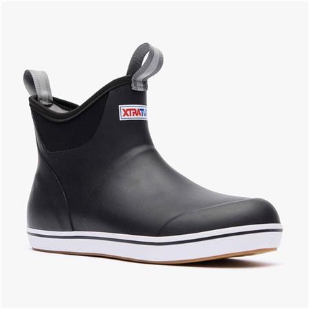 DAMESLAARZEN XTRATUF WMNS ANKLE DECK BOOT - ZWART