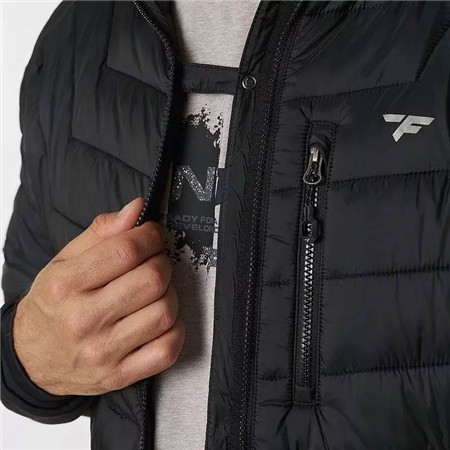 DAUNENJACKE HERREN FINNTRAIL MASTER HYBRID - GRAPHIT