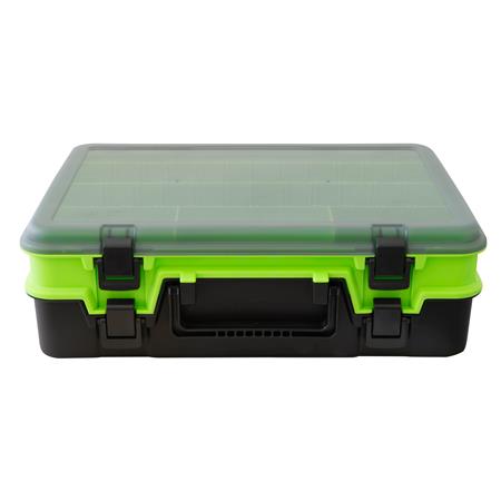 DE PÊCHE GROUPE-TEXAS-L DISPONIBLE (12 ARGENTÉ/FLUORESCENT /PHOSPHORESCENT/CAOUTCHOUC NOIR) POWERLINE BOX B46