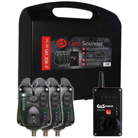 Detektor-Set Carpsounder Roc Xrs Blackneon + Centrale