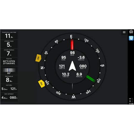 DISPLAY GPS MULTIFUNZIONE 16\