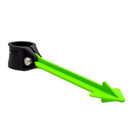 DOELAANDUIDING RAILBLAZA GROEN 20CM VOOR TRANSDUCERSTOK POLE 30/60
