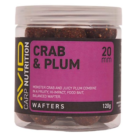 Δόλωμα Αγκιστριού Avid Carp Crab & Plum Wafter