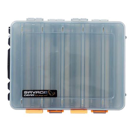 Doos Voor Accessoires Savage Gear Lurebox 2 Sided Smoke