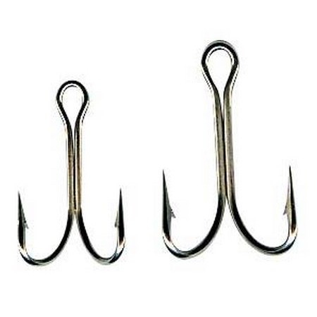 Double Nickel-Plated Hook Technipêche Mustad