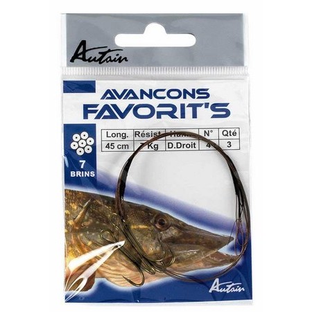 Double Straight Ready-Rig Autain Favorit's - Pack Of 3