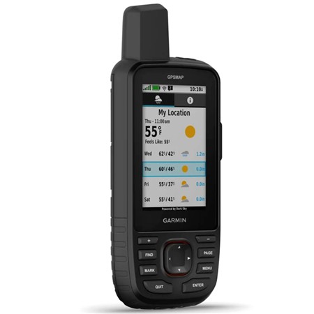 DRAAGBARE GPS GARMIN GPSMAP 67I AVEC TECHNOLOGIE SATELLITE INREACH