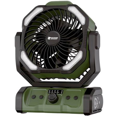 DRAAGBARE VENTILATOR HOLDCARP RECHARGEABLE DOUBLEMOTOR FAN