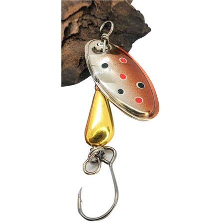 Draailepel Pyrénées Leurres & Co Blackbird - Zilver Fario