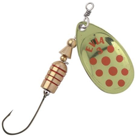 Drehende Löffel Evia Coe Dots Mod 12Fss - Or Points Rouges