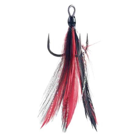 Dreifacher Haken Bkk Feathered Spear-21-Ss