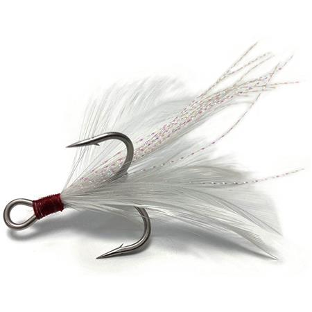 DREIFACHER HAKEN EVER GREEN TREBLE MAGIC FEATHER