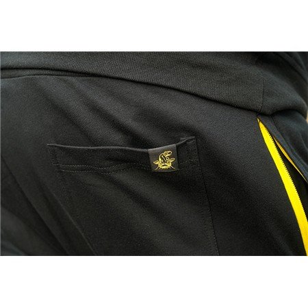 DRES MĘSKI BLACK CAT BLACK JOGGERS - CZARNY