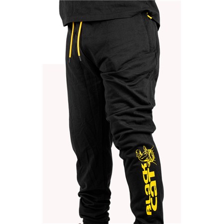 Dres Męski Black Cat Black Joggers - Czarny